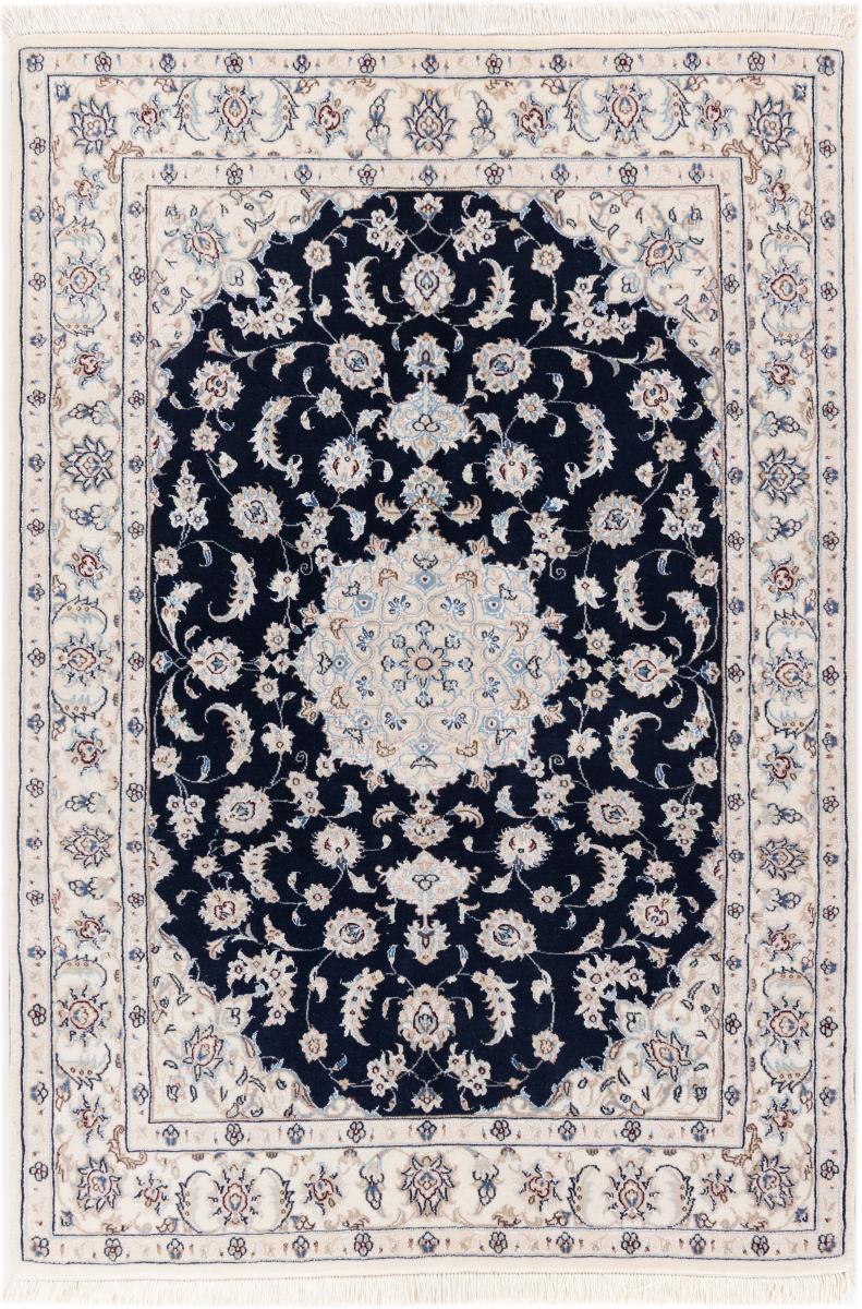 Tapis persan Naïn 9La 175x118 175x118, Tapis persan Noué à la main