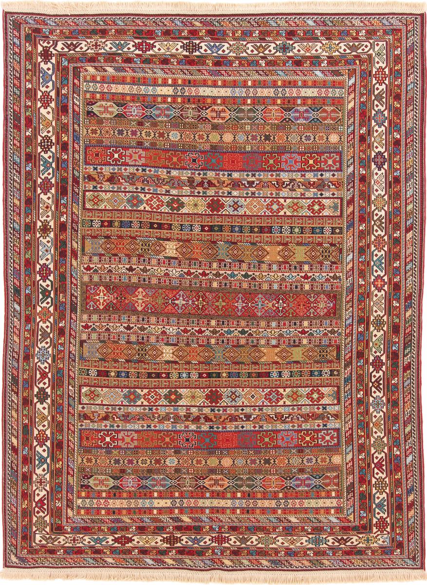 Perzisch tapijt Kilim Soozani 193x146 193x146, Perzisch tapijt Handgeweven