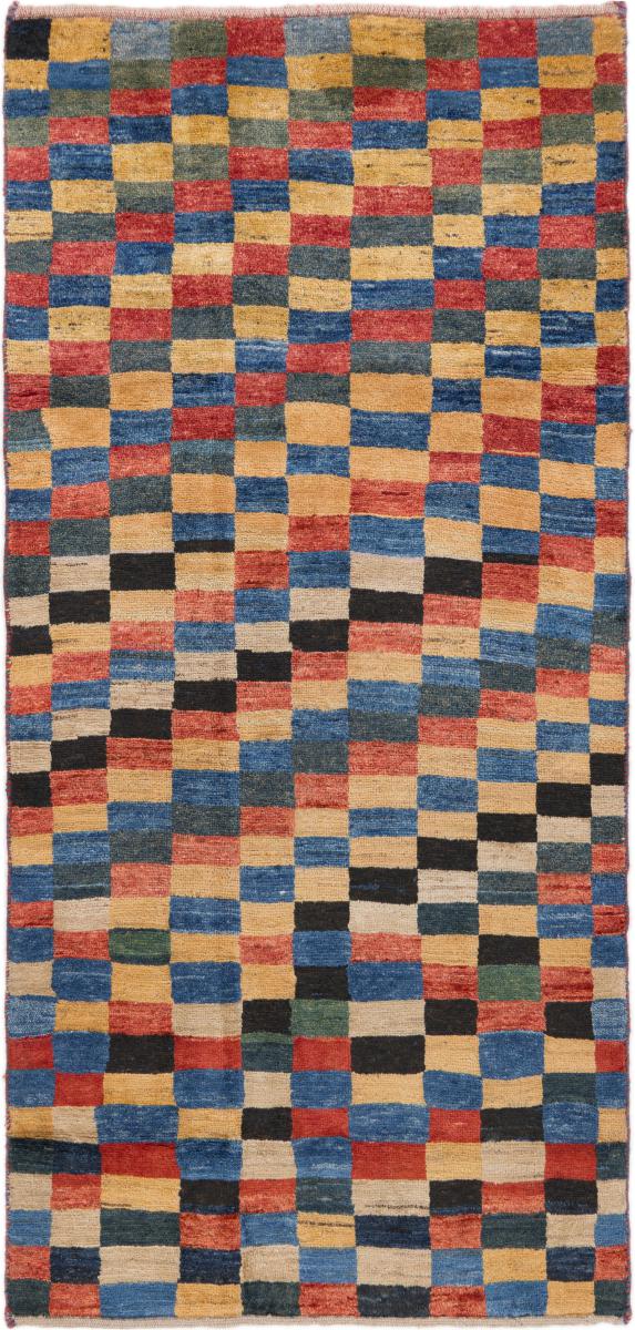 Tapis persan Persan Gabbeh 205x95 205x95, Tapis persan Noué à la main