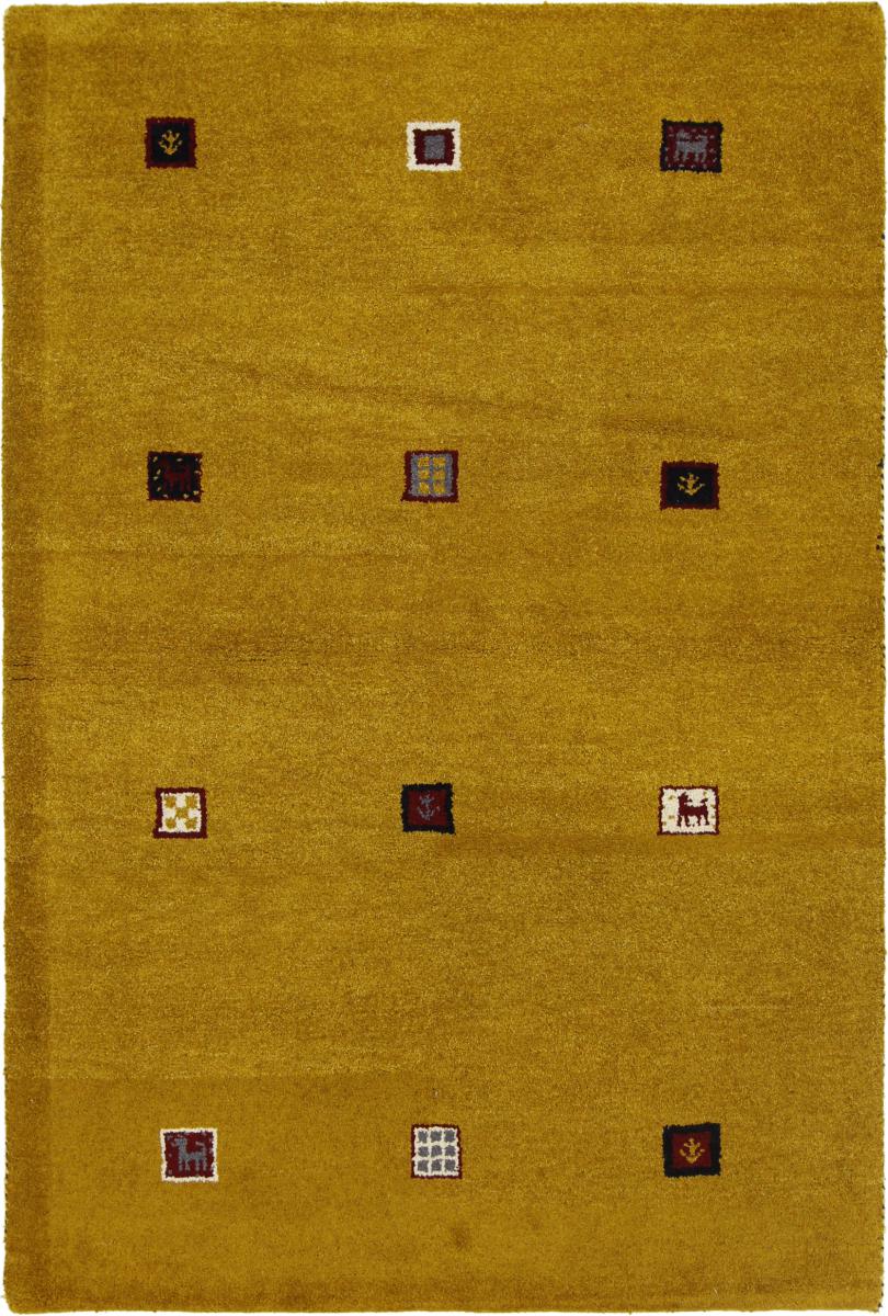 Alfombra india Gabbeh 184x126 184x126, Alfombra persa Anudado a mano