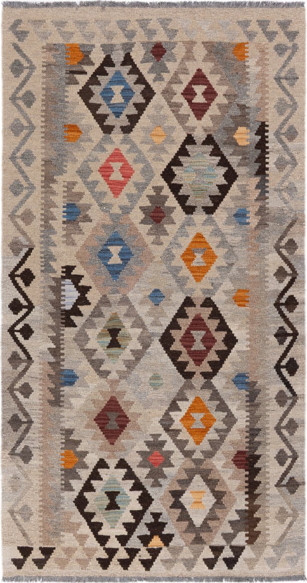 Afghan rug Kilim Afghan 6'5"x3'5" 6'5"x3'5", Persian rug Handwoven