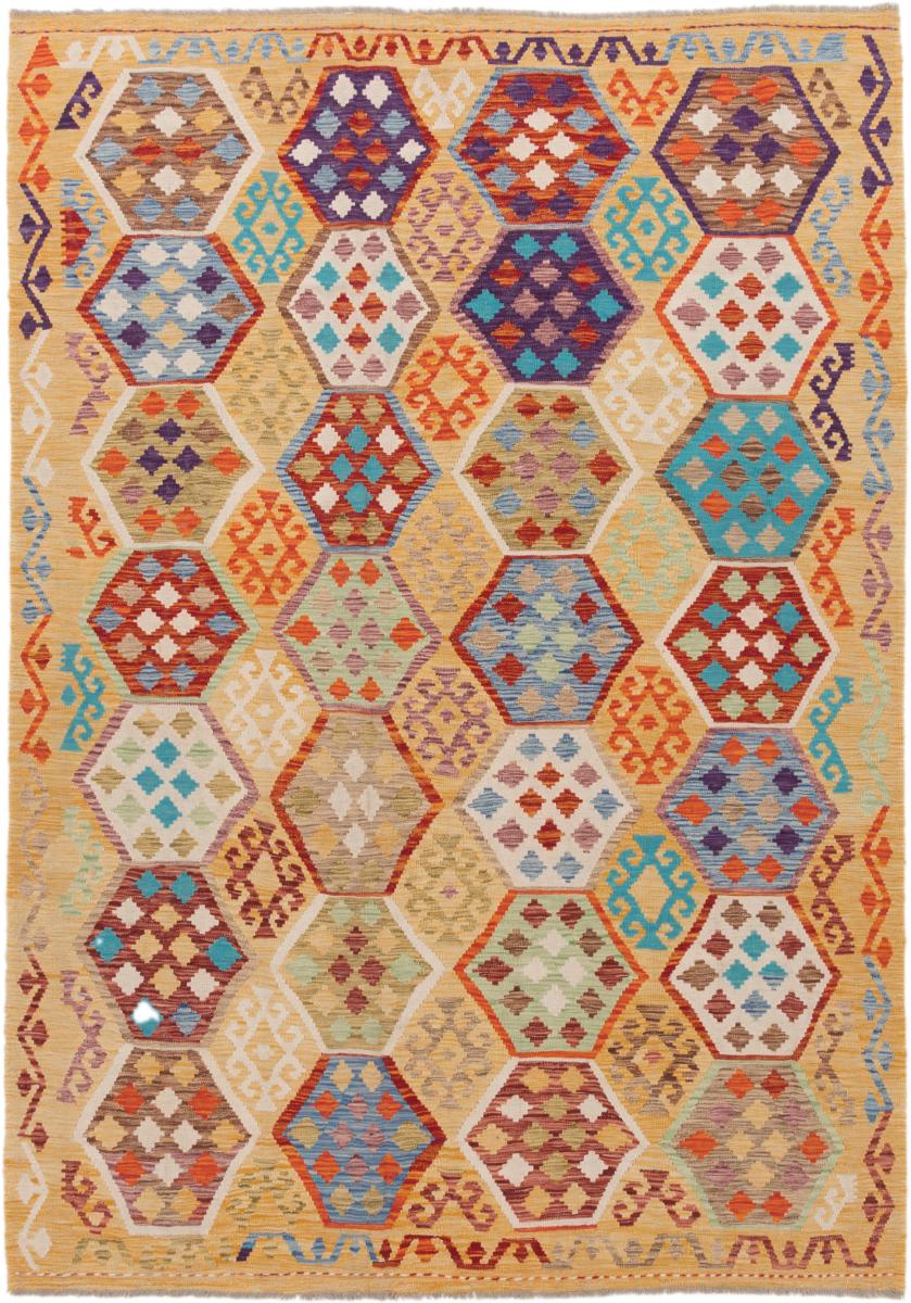 Tapete afegão Kilim Afegão 292x207 292x207, Tapete persa Tecido à mão