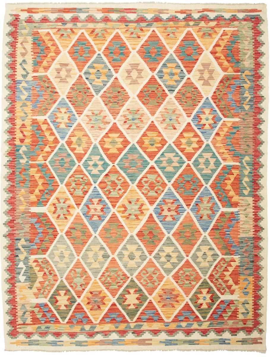Dywan afgański Kilim  Afghan 8'0"x6'2" 8'0"x6'2", Dywan perski Ręcznie tkane