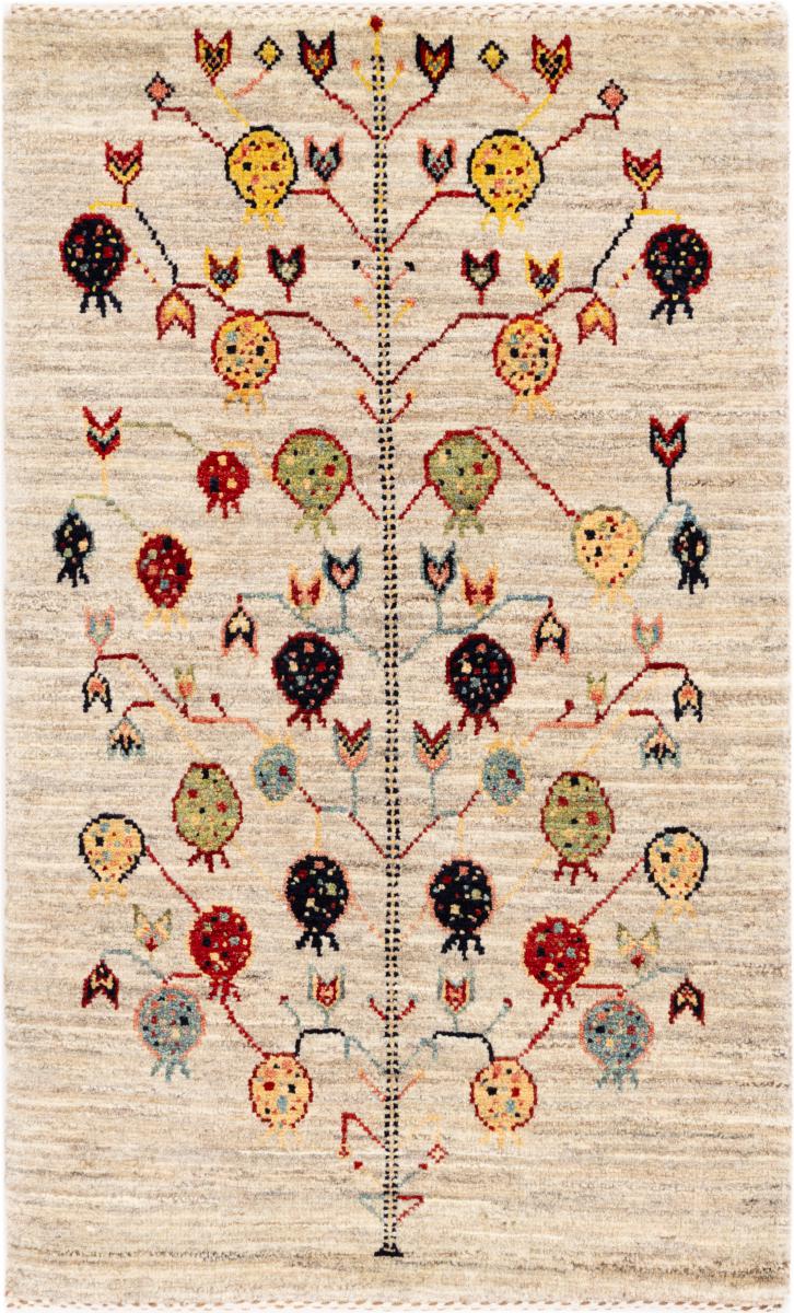 Tappeto persiano Persiano Gabbeh Loribaft Atelier 94x59 94x59, Tappeto persiano Annodato a mano
