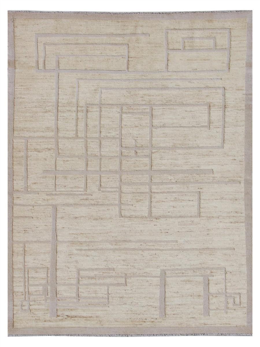 Alfombra afgana Berber Contemporary 234x167 234x167, Alfombra persa Anudado a mano