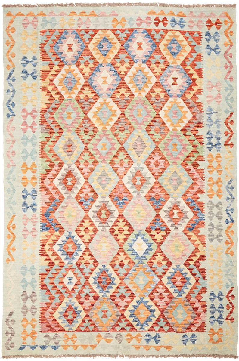 Tapete afegão Kilim Afegão 291x202 291x202, Tapete persa Tecido à mão