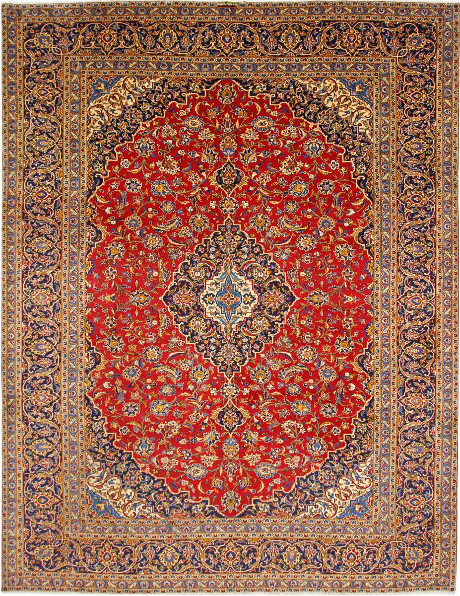 Perzsa szőnyeg Kashan 13'0"x9'11" 13'0"x9'11", Perzsa szőnyeg Kézzel csomózva