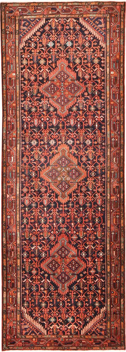 Persian Rug Taajabad 10'6"x3'9" 10'6"x3'9", Persian Rug Knotted by hand