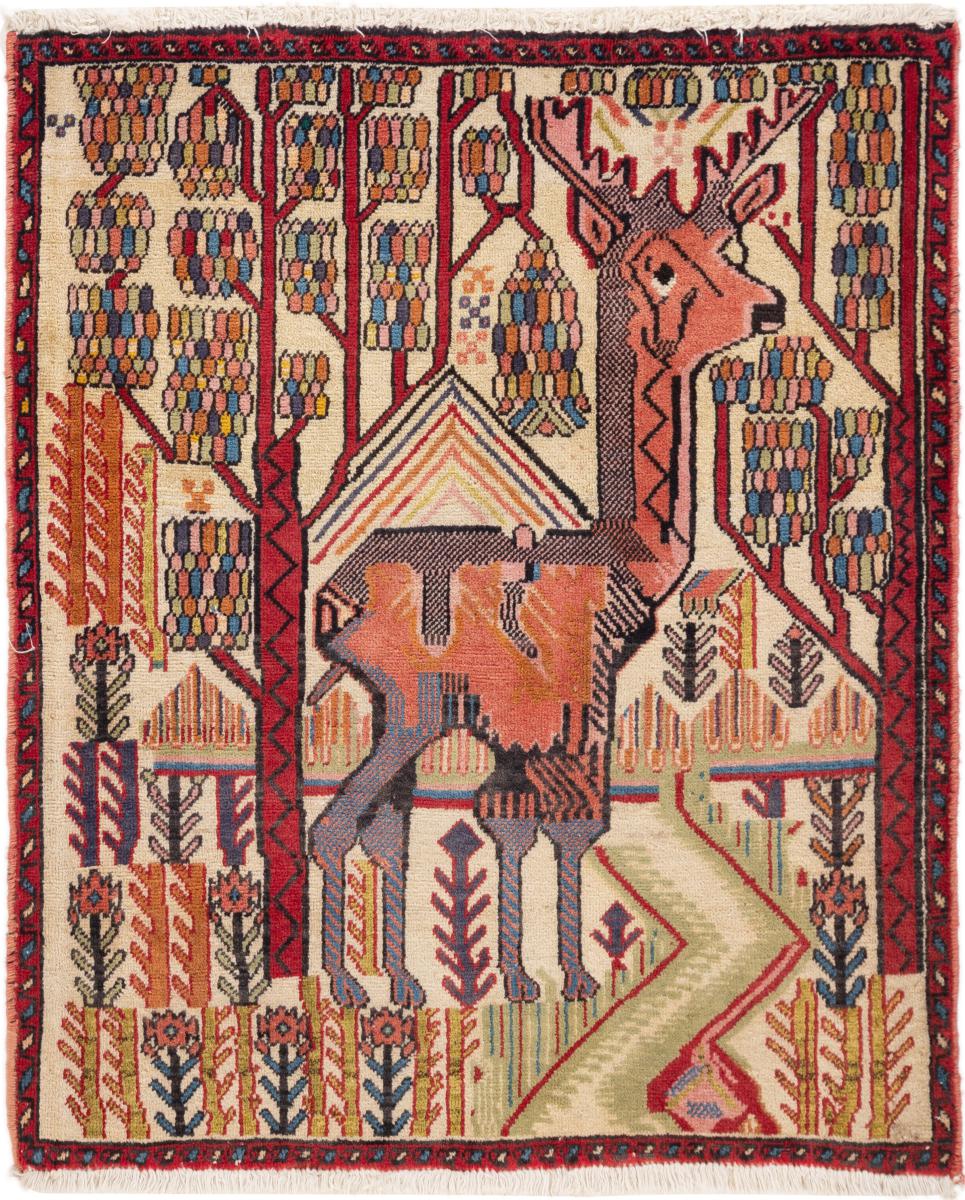 Perzisch tapijt Shahrbabak 91x72 91x72, Perzisch tapijt Handgeknoopte