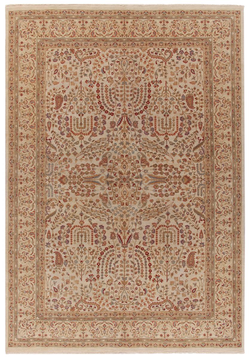 Indischer Teppich Indo Täbriz Royal 7'10"x5'7" 7'10"x5'7", Perserteppich Handgeknüpft