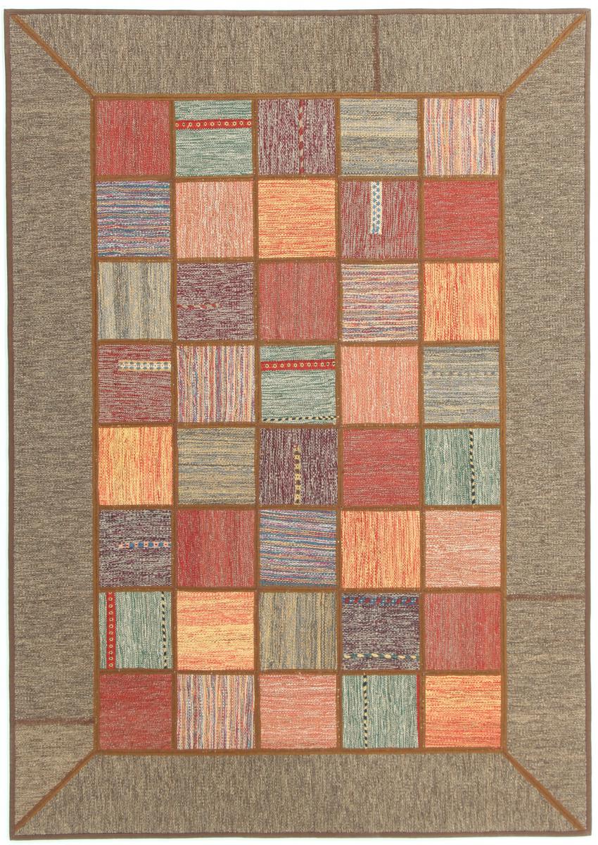 Tapete persa Kilim Patchwork 198x141 198x141, Tapete persa Tecido à mão