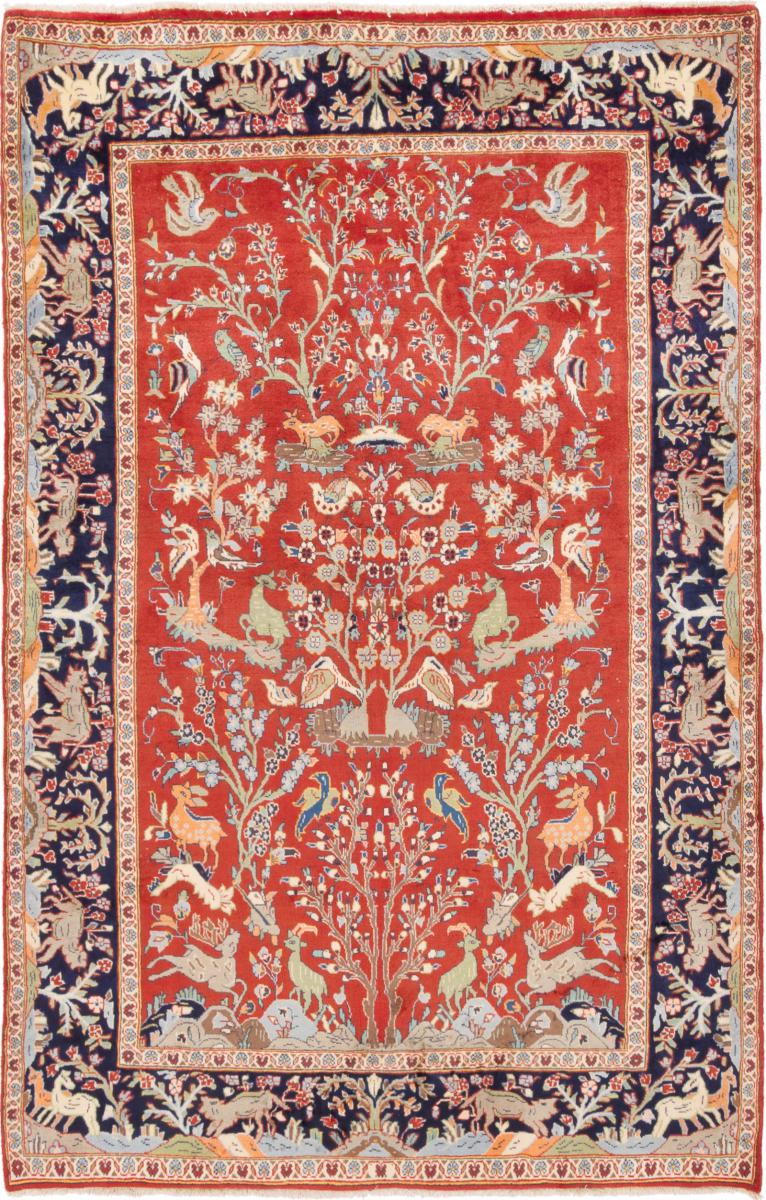 Persian Rug Keshan 239x152 239x152, Persian Rug Knotted by hand