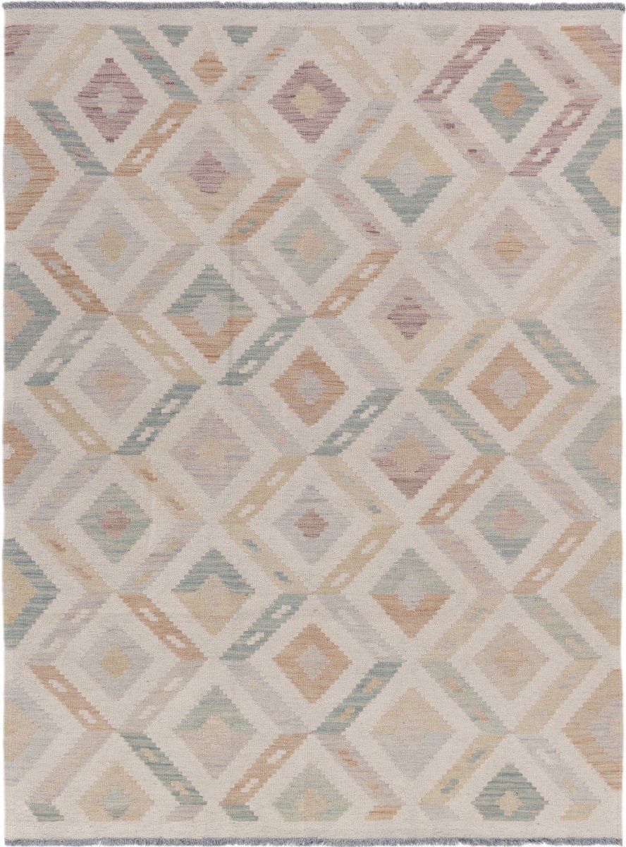 Afghaans tapijt Kilim Afghan 195x147 195x147, Perzisch tapijt Handgeweven