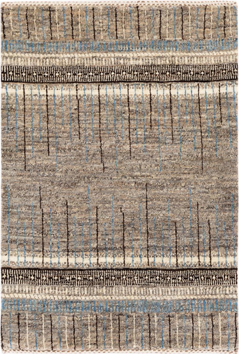 Tapis persan Persan Gabbeh Loribaft Natura 91x62 91x62, Tapis persan Noué à la main
