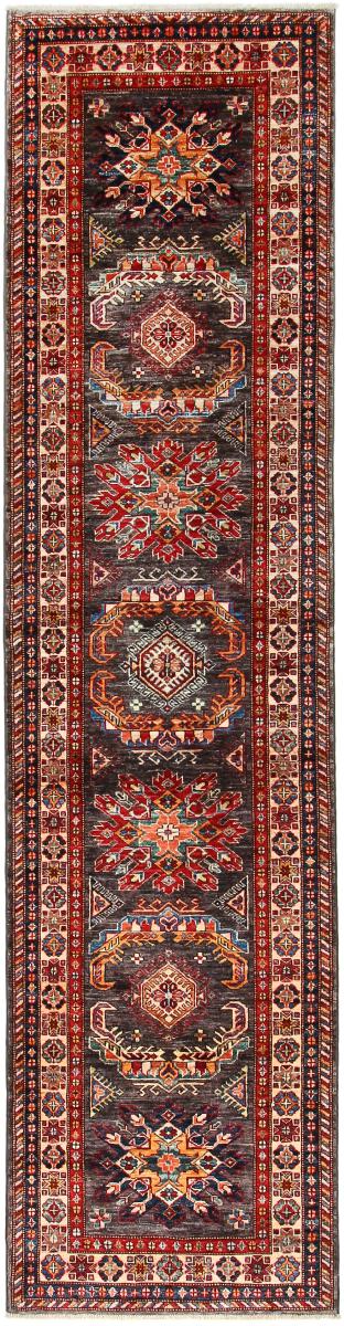 Afghan rug Super Kazak 309x80 309x80, Persian Rug Knotted by hand