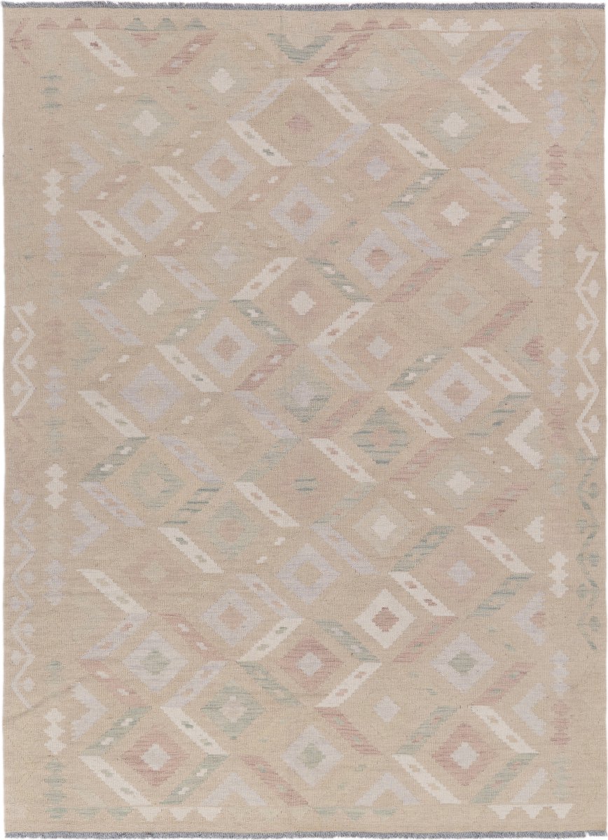 Afghansk tæppe Kelim Afghan 237x174 237x174, Persisk tæppe Håndvævet
