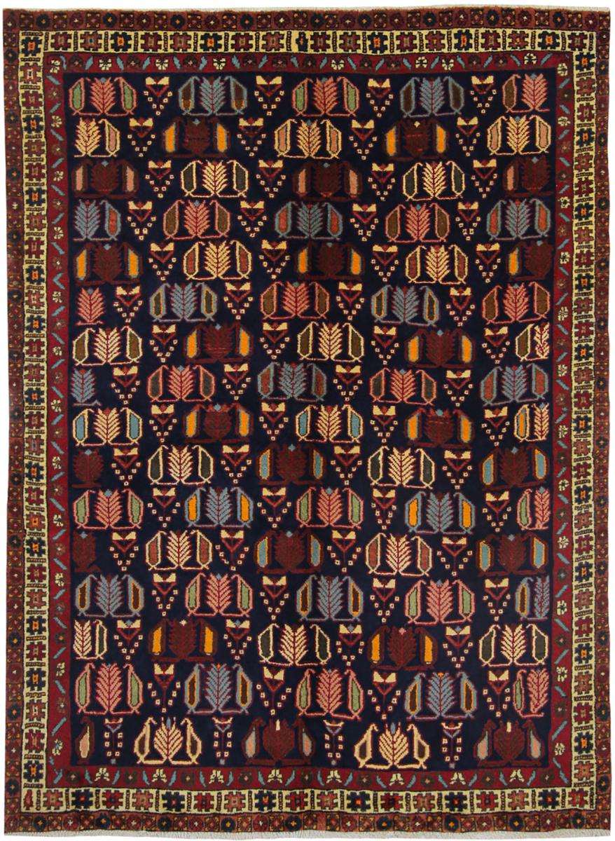 Persisk tæppe Afshar 210x154 210x154, Persisk tæppe Knyttet i hånden