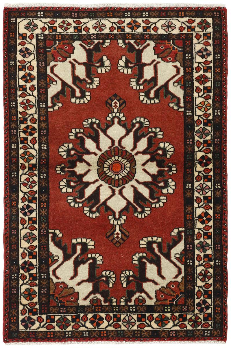 Tappeto persiano Tafresh 4'6"x3'1" 4'6"x3'1", Tappeto persiano Annodato a mano