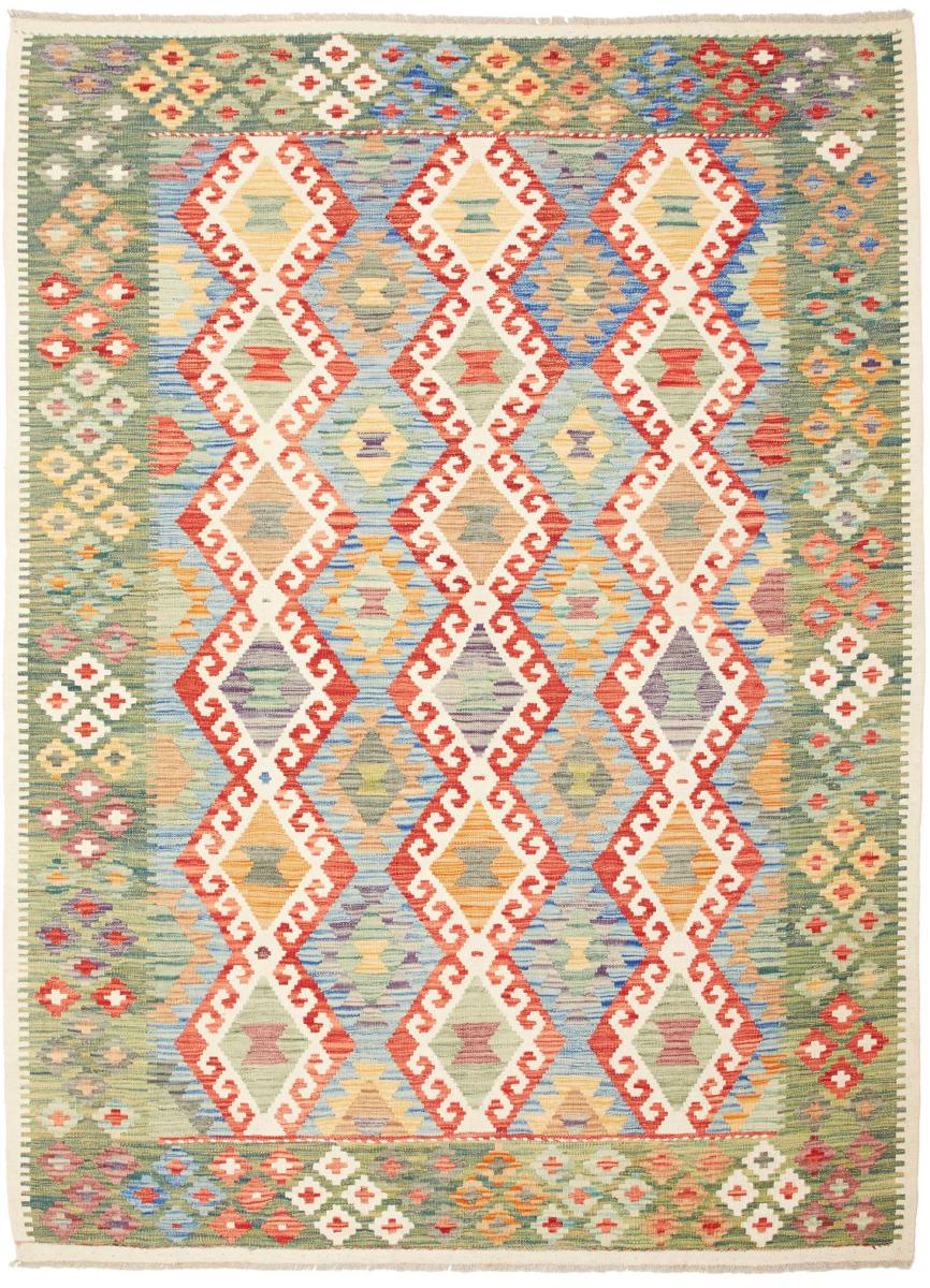 Afghan rug Kilim  Afghan 241x180 241x180, Persian Rug Woven by hand