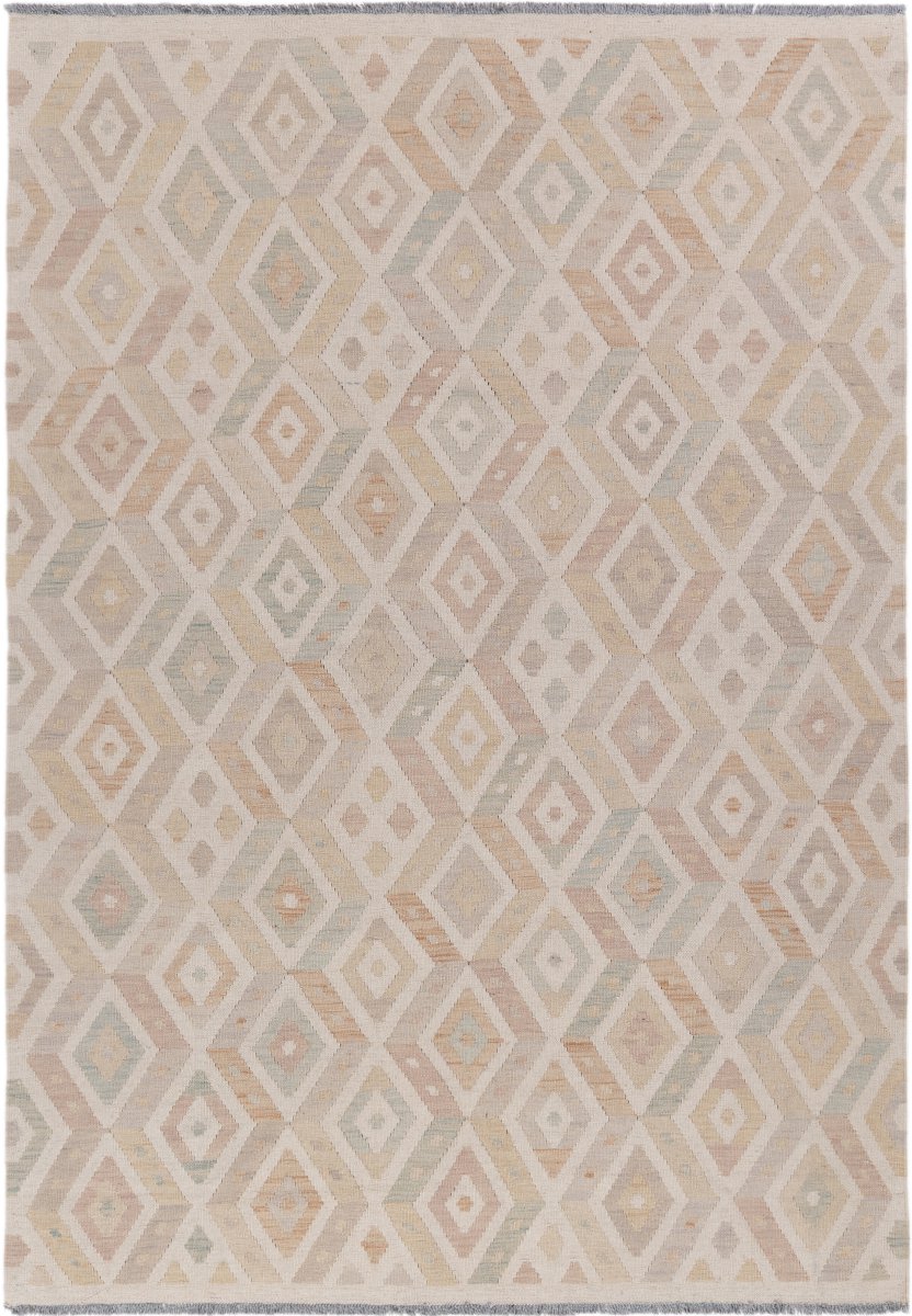 Afghanischer Teppich Kelim Afghan 239x166 239x166, Perserteppich Handgewebt