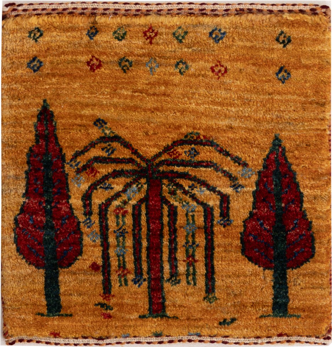 Persisk tæppe Persisk Gabbeh Loribaft Nowbaft 41x41 41x41, Persisk tæppe Knyttet i hånden