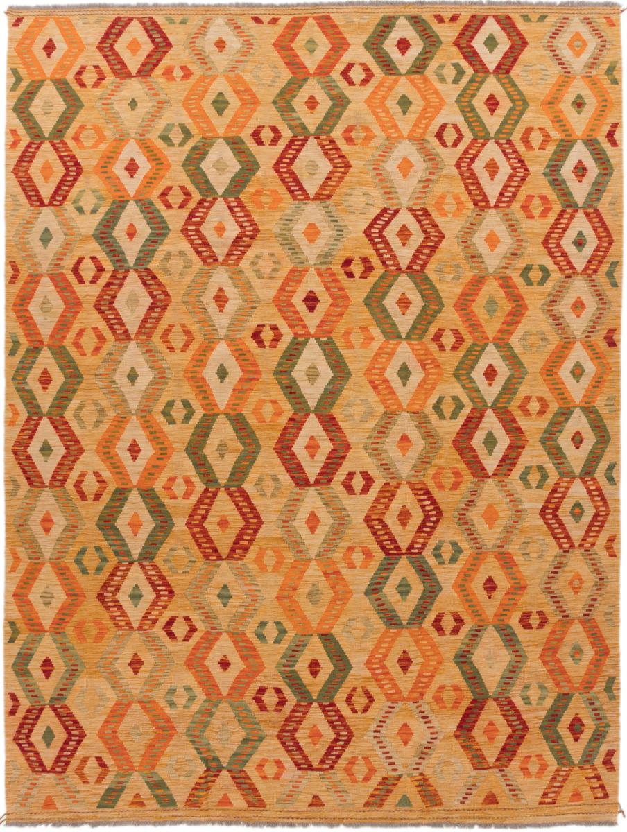 Tapete afegão Kilim Afegão 340x254 340x254, Tapete persa Tecido à mão