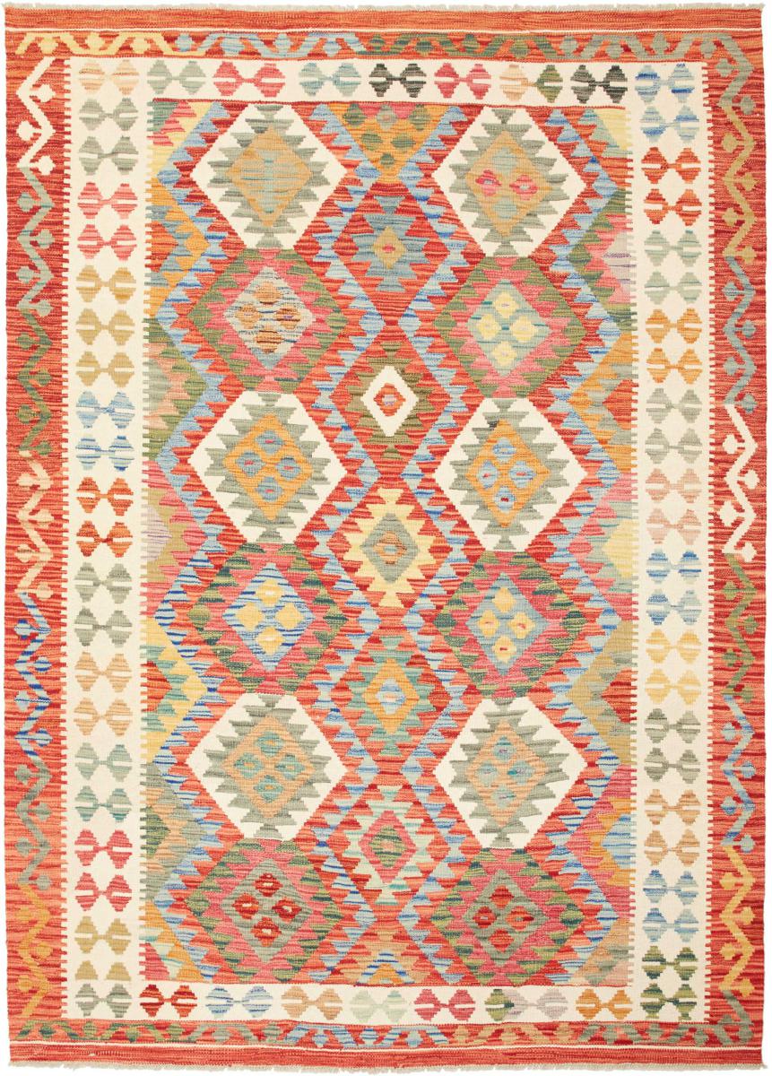 Alfombra afgana Kilim  Afghan 245x171 245x171, Alfombra persa Tejido a mano