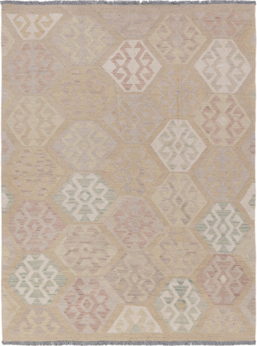 Afghansk tæppe Kelim Afghan 170x130 170x130, Persisk tæppe Håndvævet