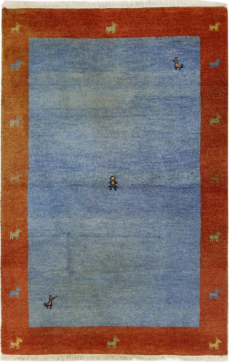 Alfombra india Gabbeh 184x119 184x119, Alfombra persa Anudado a mano