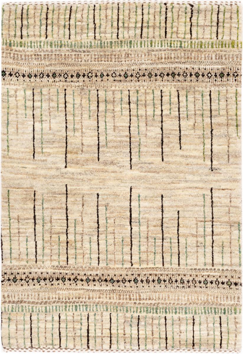 Tapis persan Persan Gabbeh Loribaft Natura 96x67 96x67, Tapis persan Noué à la main