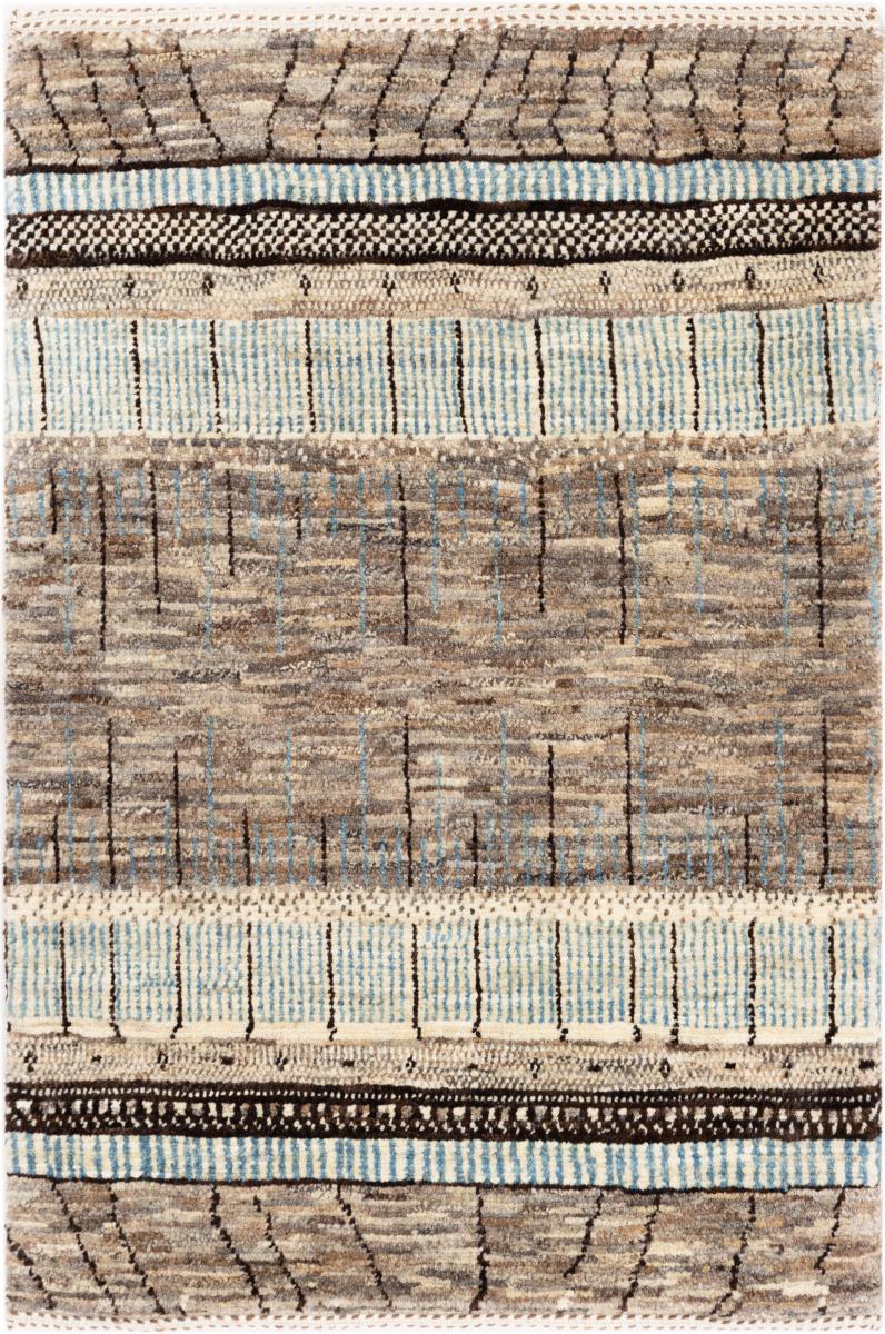 Tapis persan Persan Gabbeh Loribaft Natura 93x60 93x60, Tapis persan Noué à la main