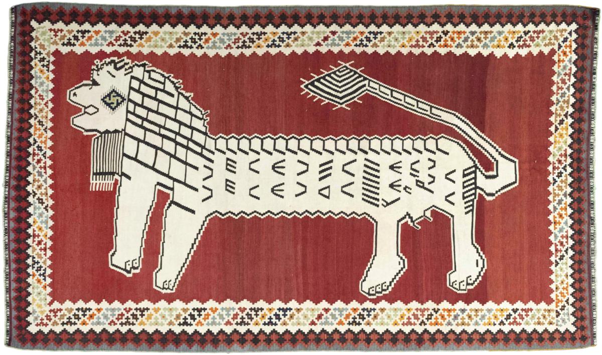 Perzsa szőnyeg Kilim Fars Design 9'11"x5'11" 9'11"x5'11", Perzsa szőnyeg szőttesek