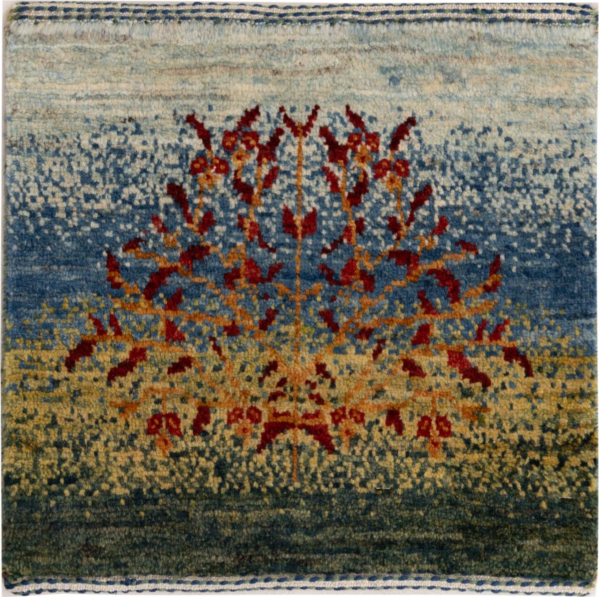 Persisk tæppe Persisk Gabbeh Loribaft Nowbaft 41x39 41x39, Persisk tæppe Knyttet i hånden