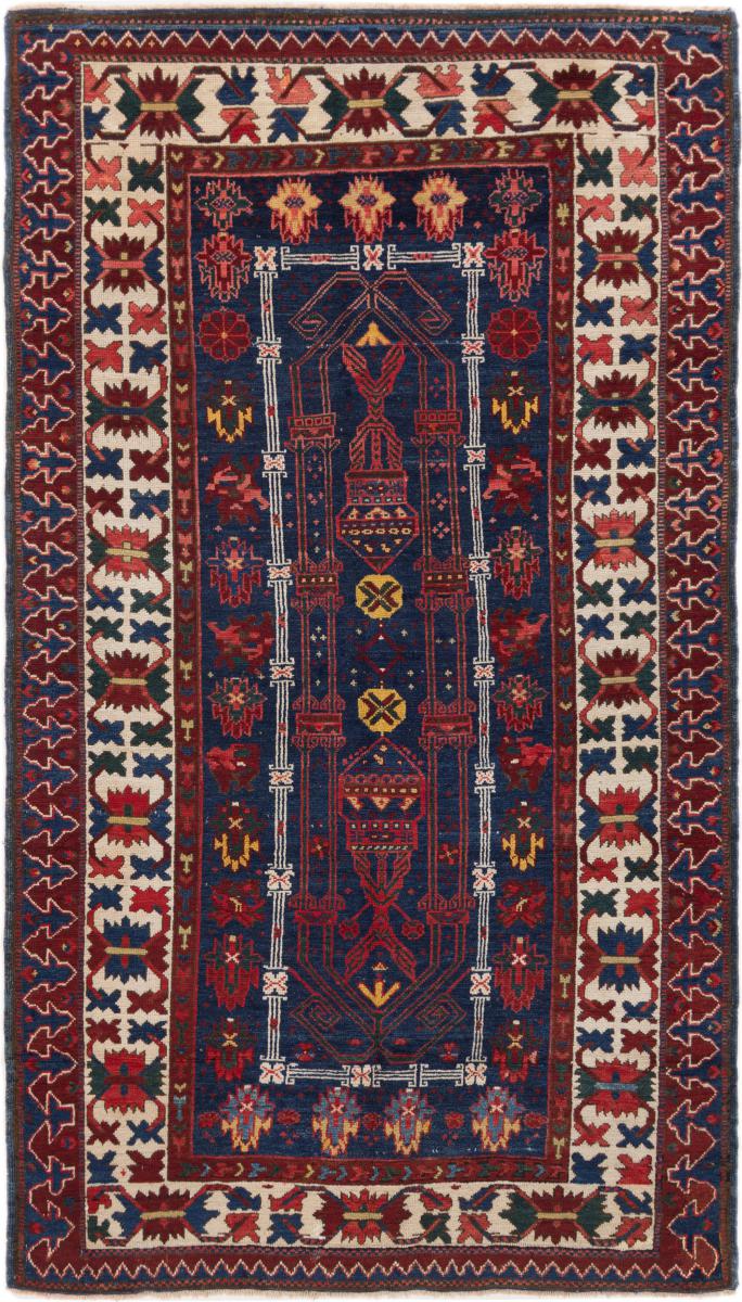 Covor rusesc Kazak Vechi 218x125 218x125, Covor persan Lucrate de mână