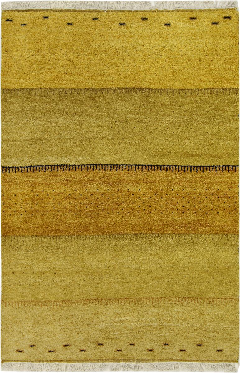 Alfombra india Gabbeh 208x134 208x134, Alfombra persa Anudado a mano