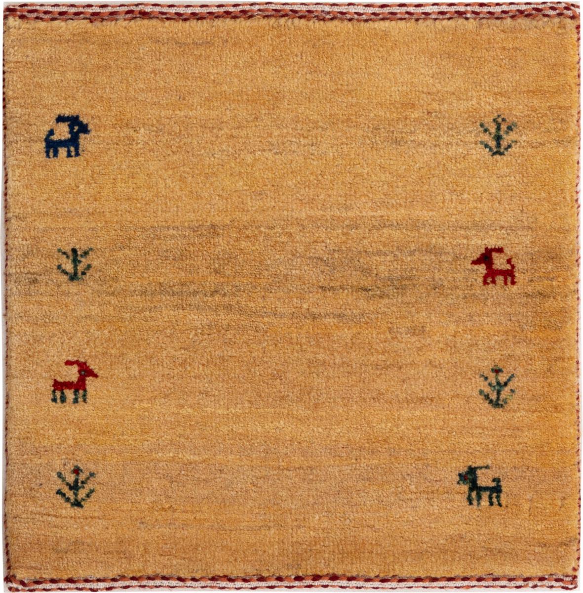 Persisk tæppe Persisk Gabbeh Loribaft Nowbaft 41x41 41x41, Persisk tæppe Knyttet i hånden