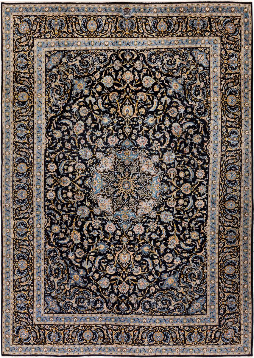 Persian Rug Keshan 374x270 374x270, Persian Rug Knotted by hand