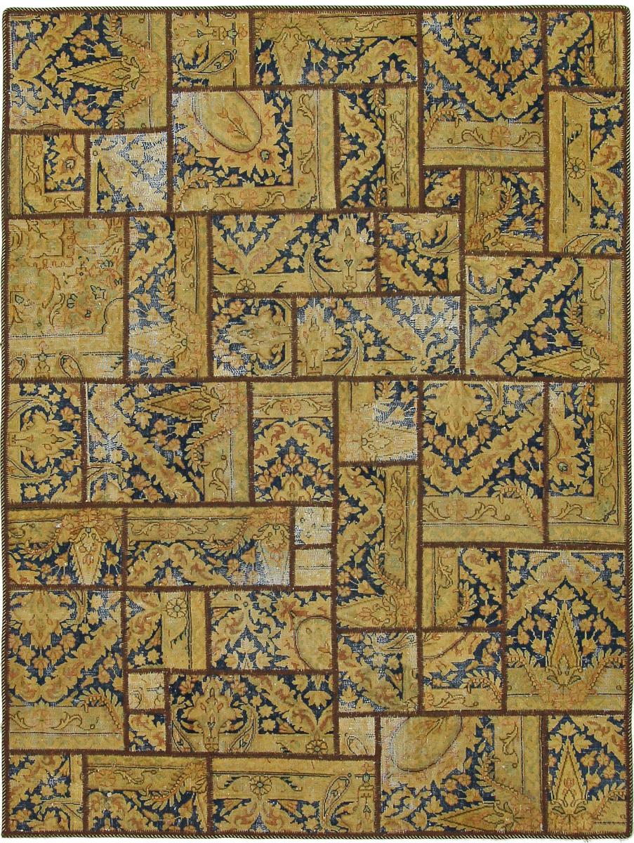 Perzsa szőnyeg Patchwork 204x153 204x153, Perzsa szőnyeg Kézzel csomózva