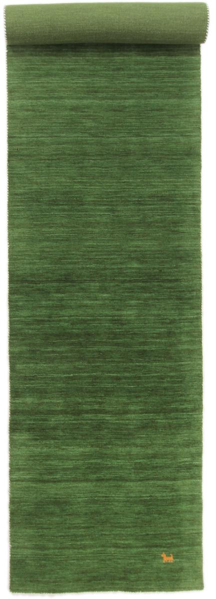 Indo rug Loom Gabbeh Green 389x81 389x81, Persian Rug Loom knotted