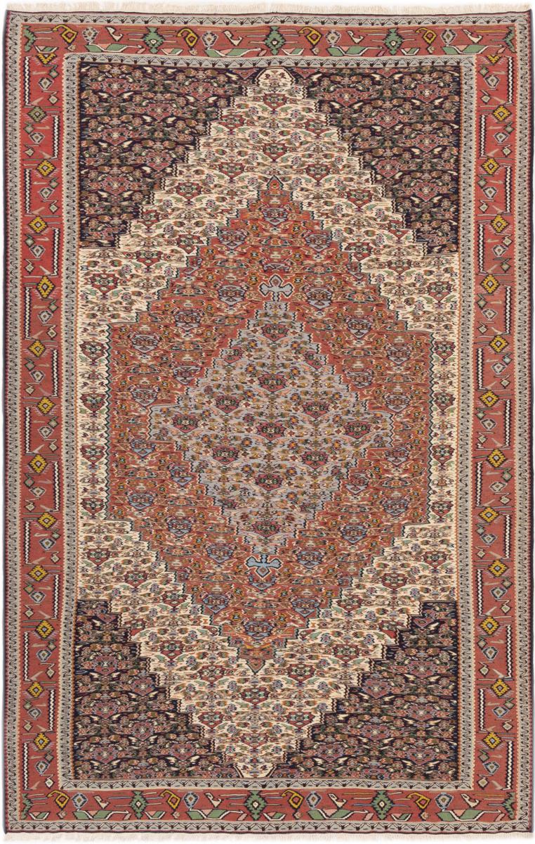 Persian Rug Kilim Senneh 254x161 254x161, Persian Rug Knotted by hand