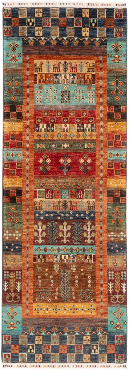 Tapis pakistanais Arijana 219x77 219x77, Tapis persan Noué à la main