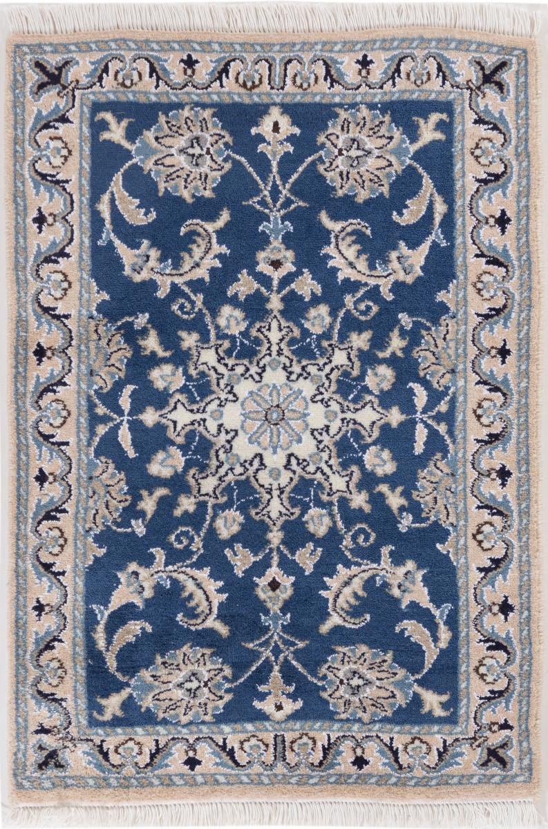 Perserteppich Nain 90x60 90x60, Perserteppich Handgeknüpft