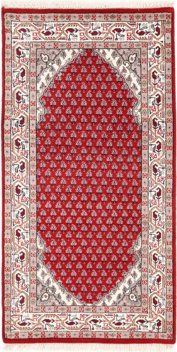 Indo rug Indo Sarouk 143x74 143x74, Persian Rug Knotted by hand