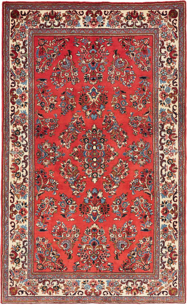 Persian Rug Sarouk 208x127 208x127, Persian Rug Knotted by hand