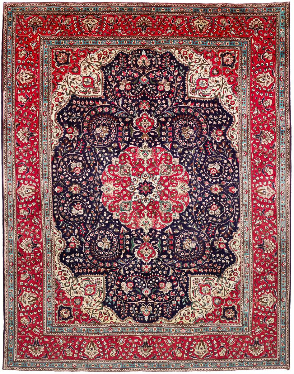 Persian Rug Tabriz 393x303 393x303, Persian Rug Knotted by hand