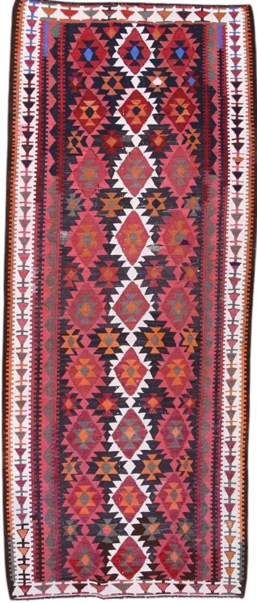 Persisk teppe Kelim Fars Antikke 336x141 336x141, Persisk teppe Handwoven 