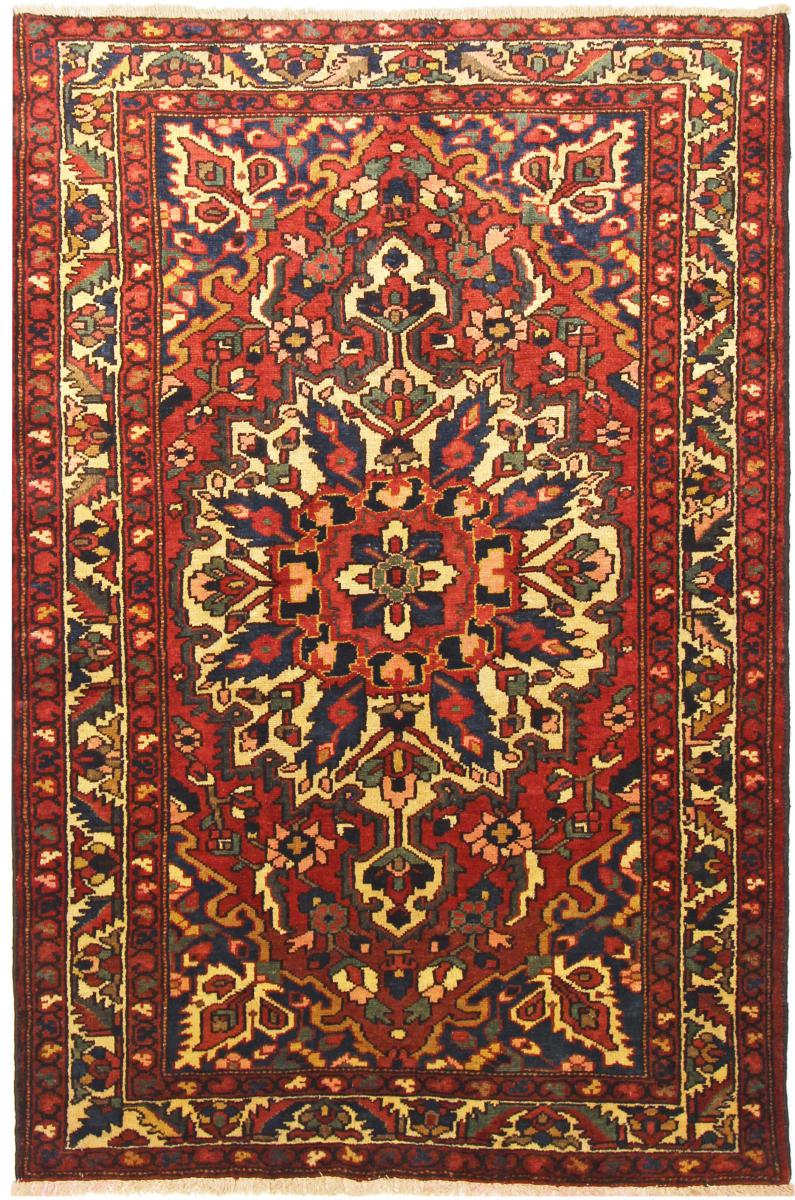 Persisk tæppe Bakhtiar 204x134 204x134, Persisk tæppe Knyttet i hånden