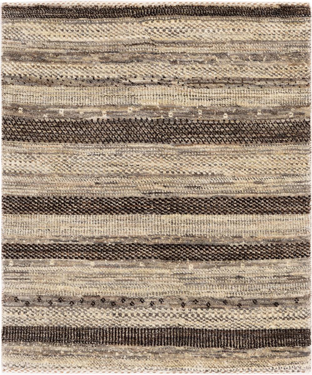 Tapis persan Persan Gabbeh Loribaft Natura 86x69 86x69, Tapis persan Noué à la main