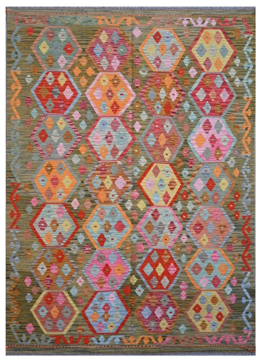 Afghan rug Kilim Afghan 239x171 239x171, Persian Rug Woven by hand
