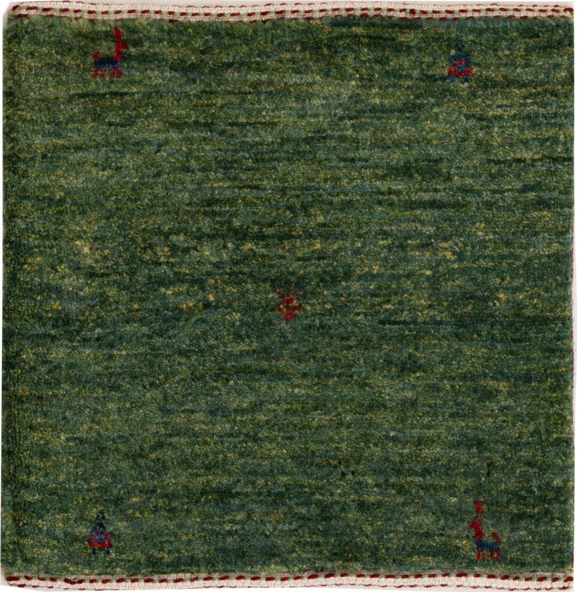 Persisk tæppe Persisk Gabbeh Loribaft Nowbaft 41x39 41x39, Persisk tæppe Knyttet i hånden